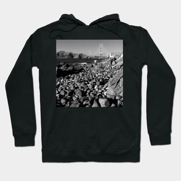 Marshall's Beach, San Francisco Hoodie by rodneyj46